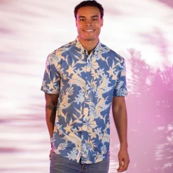 Short Sleeve Shirts|Short Sleeves|RSVLTS You’ve Got Sail – KUNUFLEX Short Sleeve Shirt