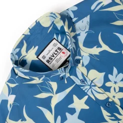 Short Sleeve Shirts|Short Sleeves|RSVLTS You’ve Got Sail – KUNUFLEX Short Sleeve Shirt