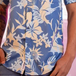Short Sleeve Shirts|Short Sleeves|RSVLTS You’ve Got Sail – KUNUFLEX Short Sleeve Shirt